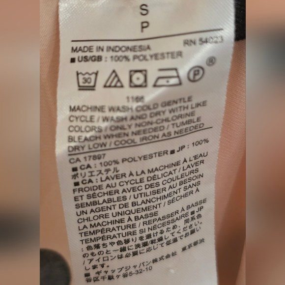 Banana Republic SILKY SATIN Pink & Black Polka Dot Pajama Bottoms (Size Small) - Picture 9 of 12